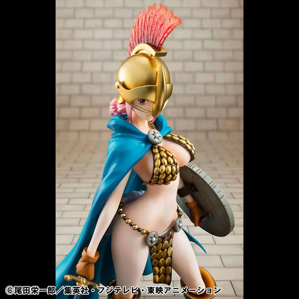 One Piece P.O.P PVC Statue Gladiator Rebecca Sailing Again Super Limited Reprint Ver. 22 cm product photo