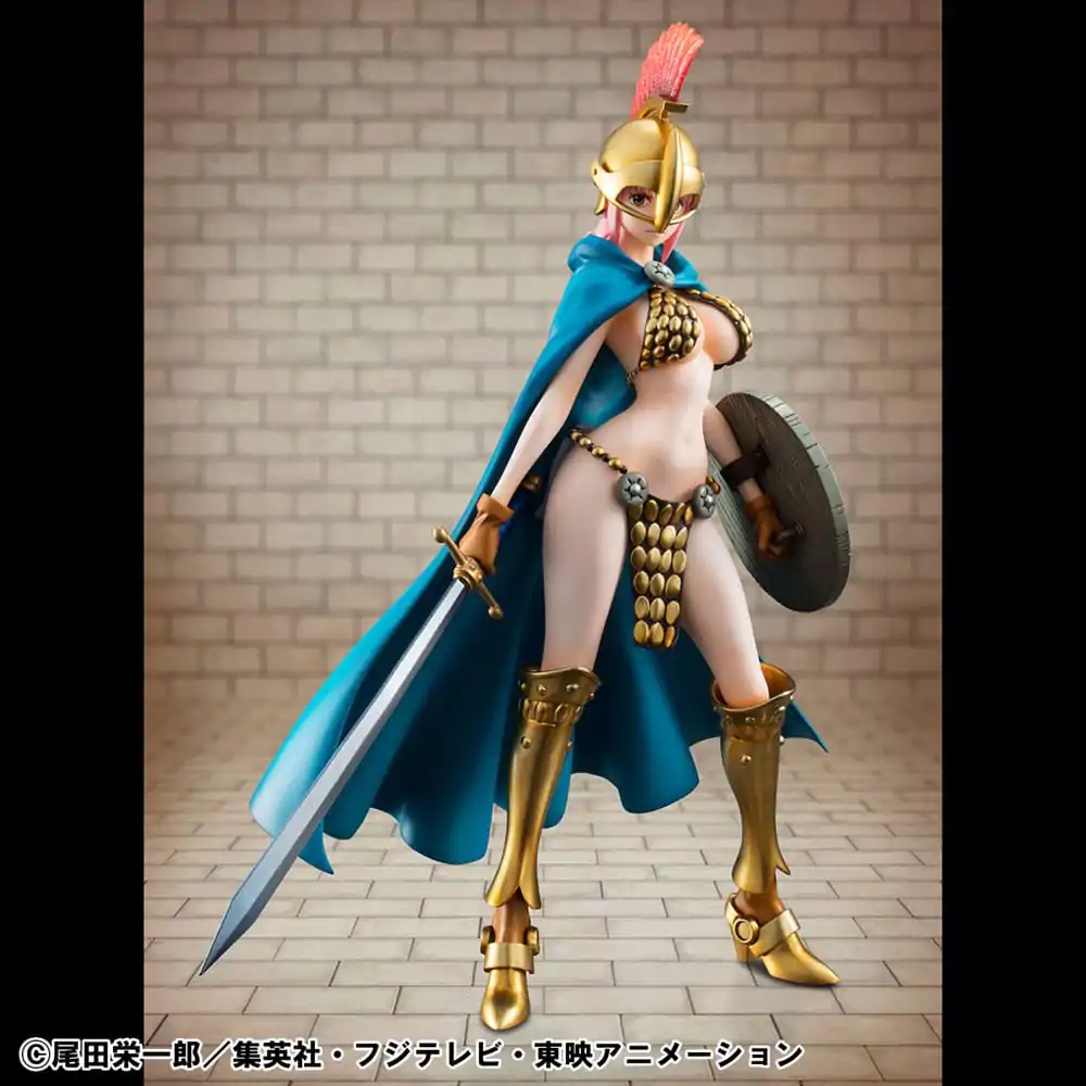 One Piece P.O.P PVC Statue Gladiator Rebecca Sailing Again Super Limited Reprint Ver. 22 cm product photo