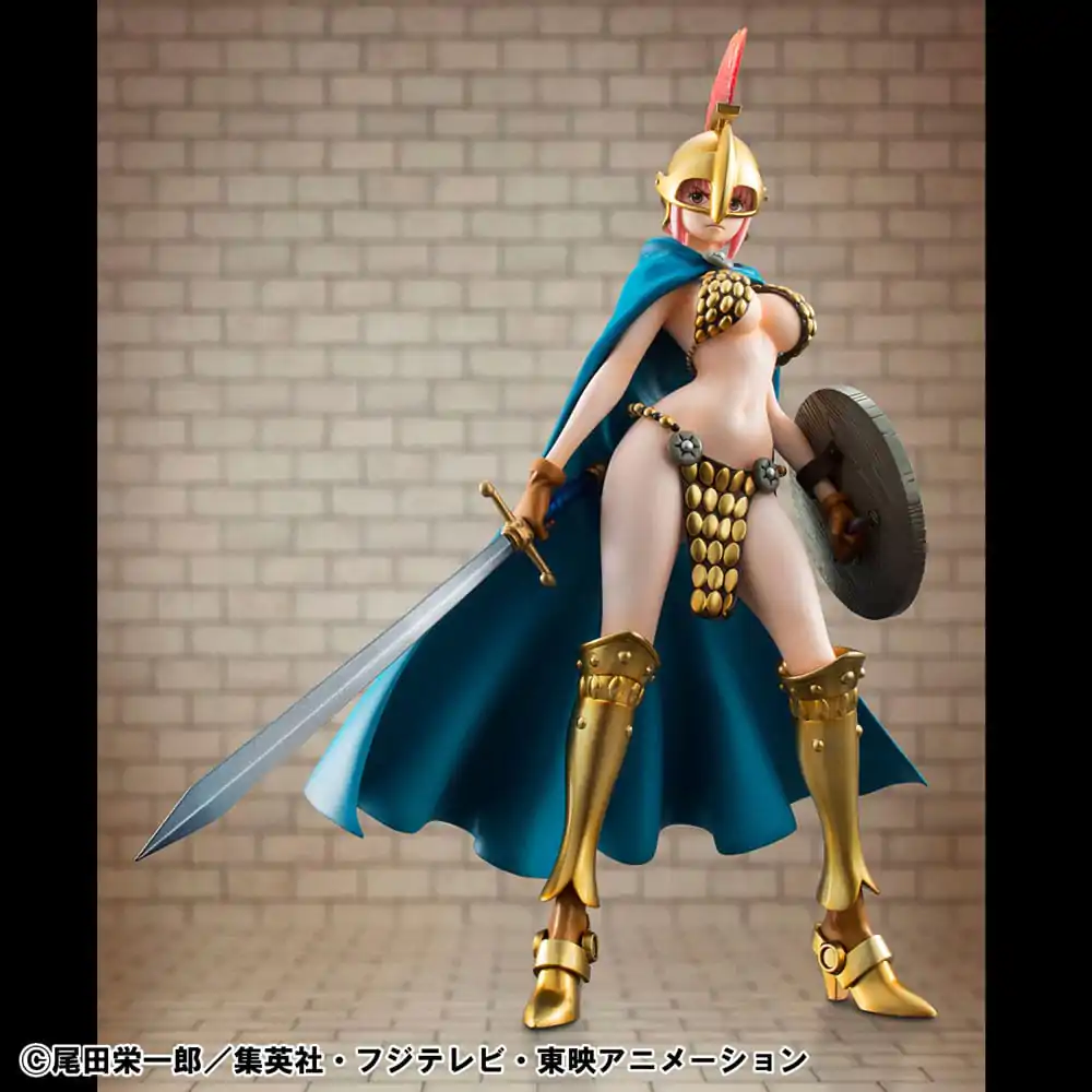 One Piece P.O.P PVC Statue Gladiator Rebecca Sailing Again Super Limited Reprint Ver. 22 cm product photo