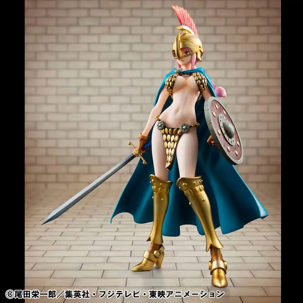 One Piece P.O.P PVC Statue Gladiator Rebecca Sailing Again Super Limited Reprint Ver. 22 cm product photo