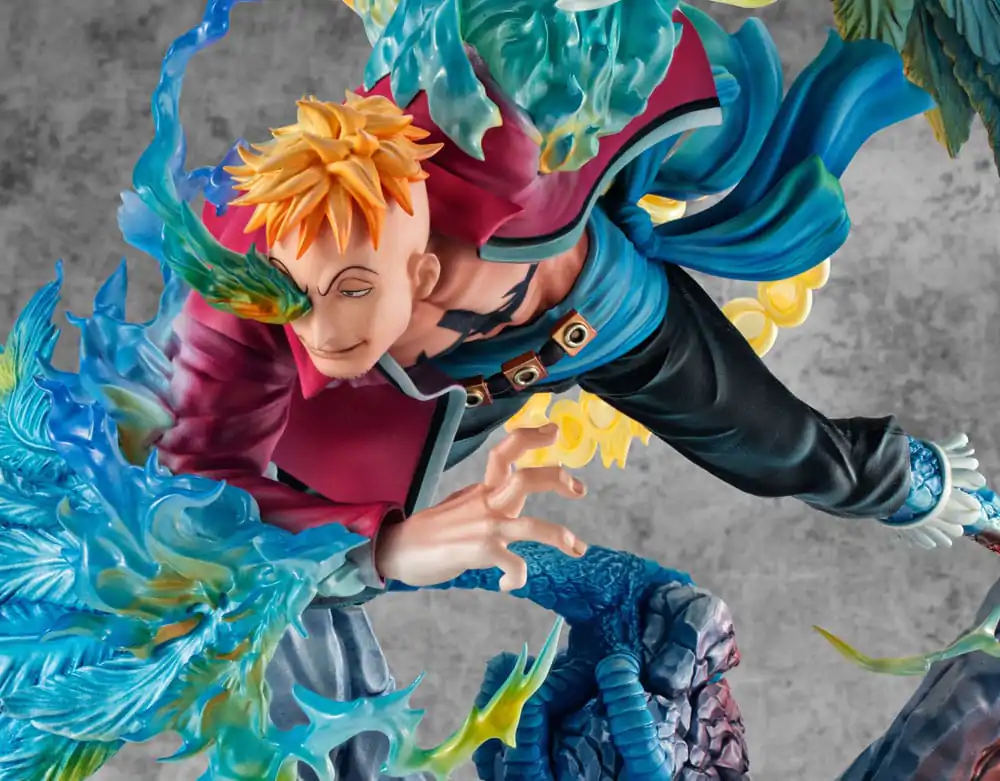 One Piece P.O.P MAS Maximum PVC Statue Marco the Phoenix Leader of 1st group of Whitebeard Pirates 32 cm termékfotó