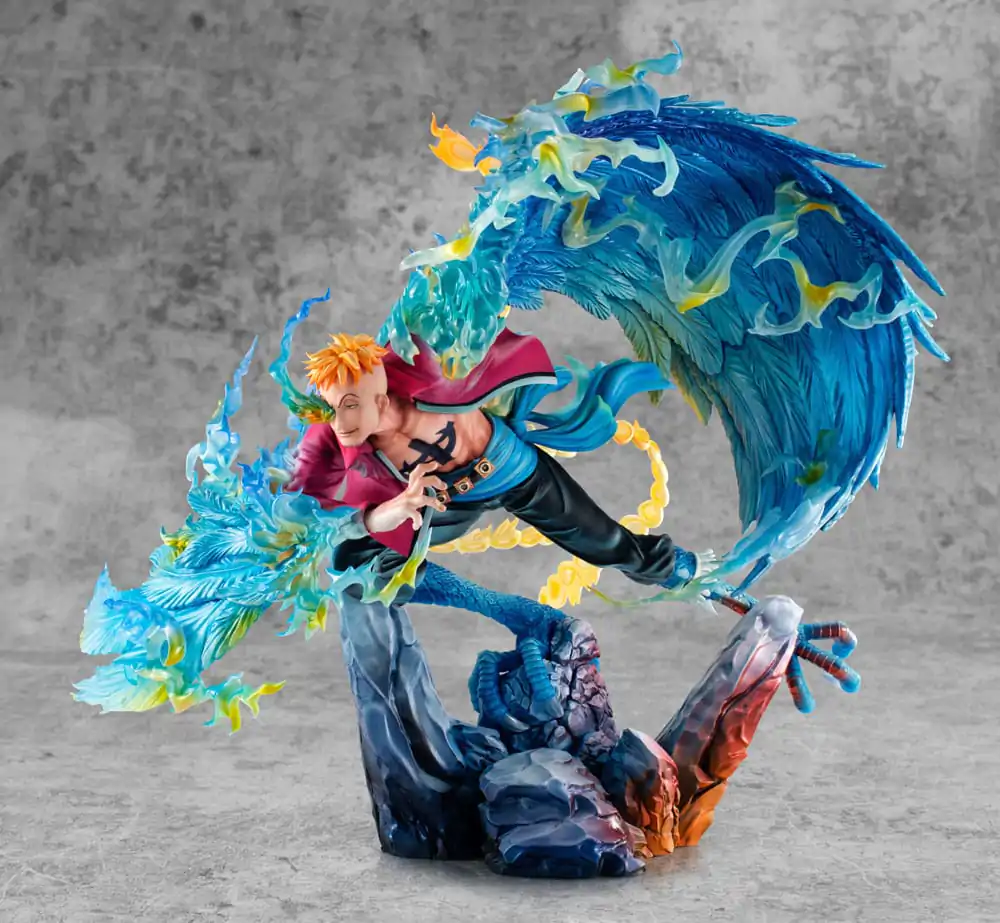 One Piece P.O.P MAS Maximum PVC Statue Marco the Phoenix Leader of 1st group of Whitebeard Pirates 32 cm termékfotó