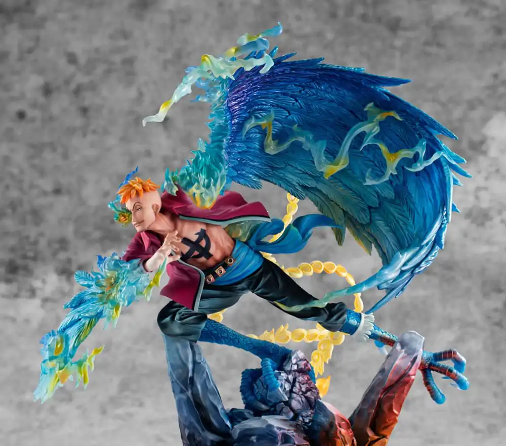 One Piece P.O.P MAS Maximum PVC Statue Marco the Phoenix Leader of 1st group of Whitebeard Pirates 32 cm termékfotó