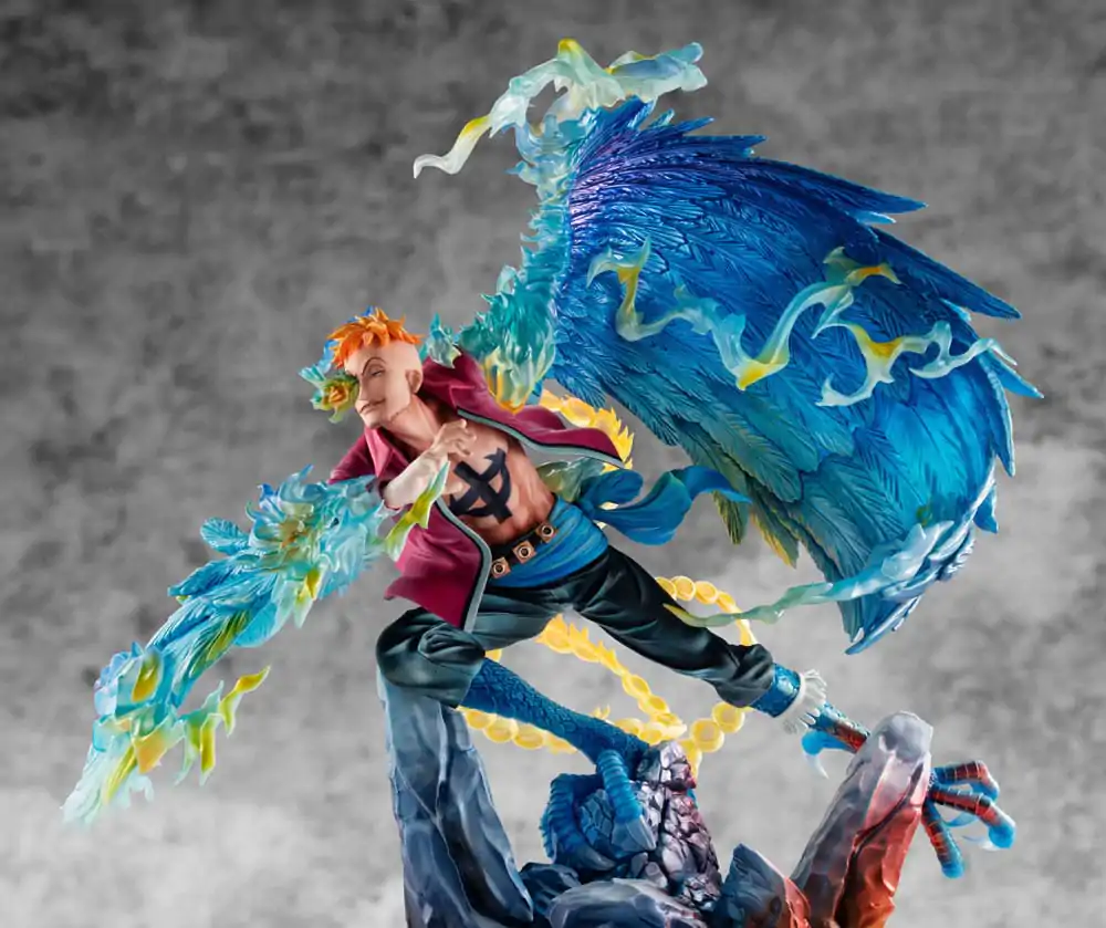 One Piece P.O.P MAS Maximum PVC Statue Marco the Phoenix Leader of 1st group of Whitebeard Pirates 32 cm termékfotó