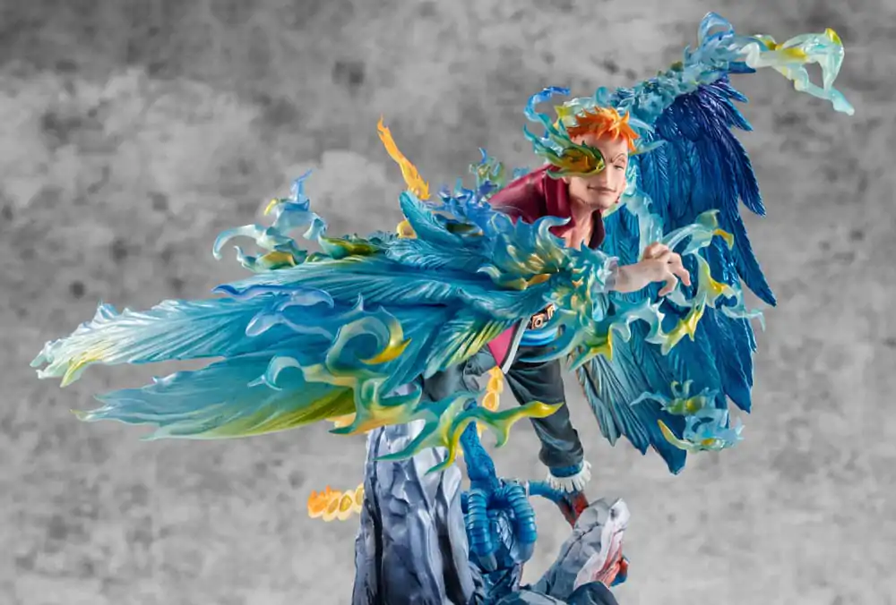 One Piece P.O.P MAS Maximum PVC Statue Marco the Phoenix Leader of 1st group of Whitebeard Pirates 32 cm termékfotó