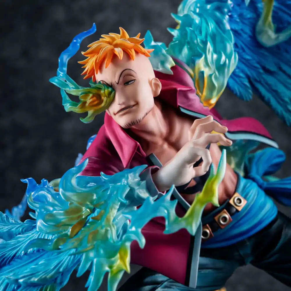 One Piece P.O.P MAS Maximum PVC Statue Marco the Phoenix Leader of 1st group of Whitebeard Pirates 32 cm termékfotó