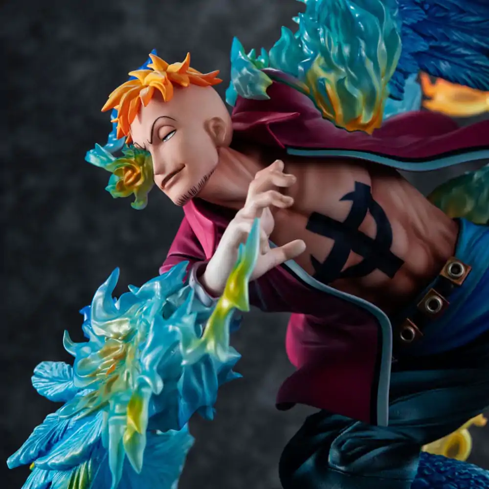 One Piece P.O.P MAS Maximum PVC Statue Marco the Phoenix Leader of 1st group of Whitebeard Pirates 32 cm termékfotó