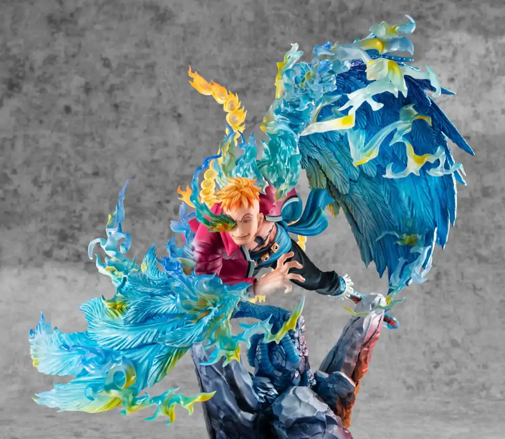 One Piece P.O.P MAS Maximum PVC Statue Marco the Phoenix Leader of 1st group of Whitebeard Pirates 32 cm termékfotó