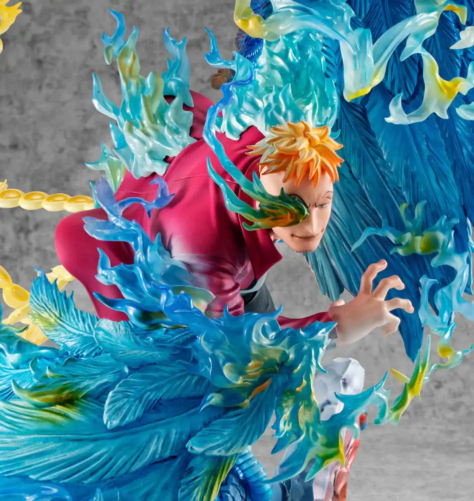 One Piece P.O.P MAS Maximum PVC Statue Marco the Phoenix Leader of 1st group of Whitebeard Pirates 32 cm termékfotó