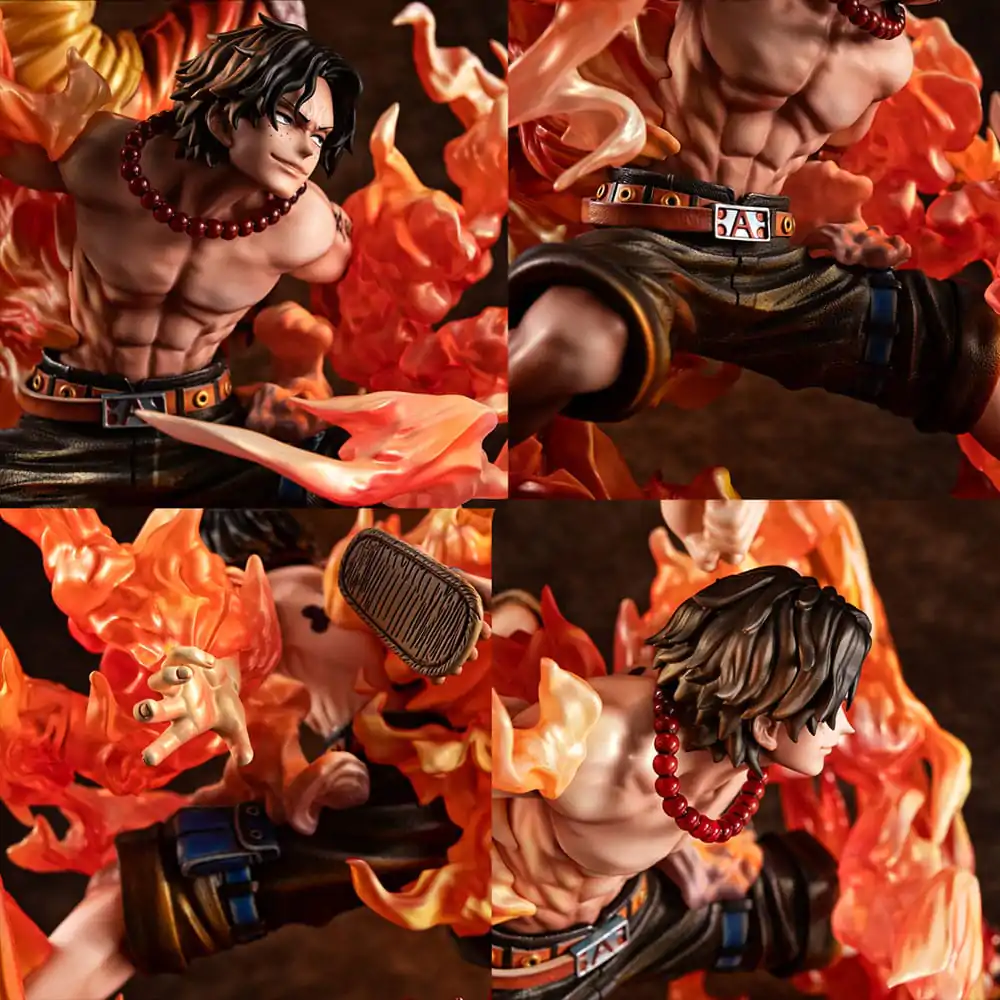 One Piece P.O.P NEO-Maximum PVC Statue Luffy & Ace Bond between brothers 20th Limited Ver. 25 cm termékfotó