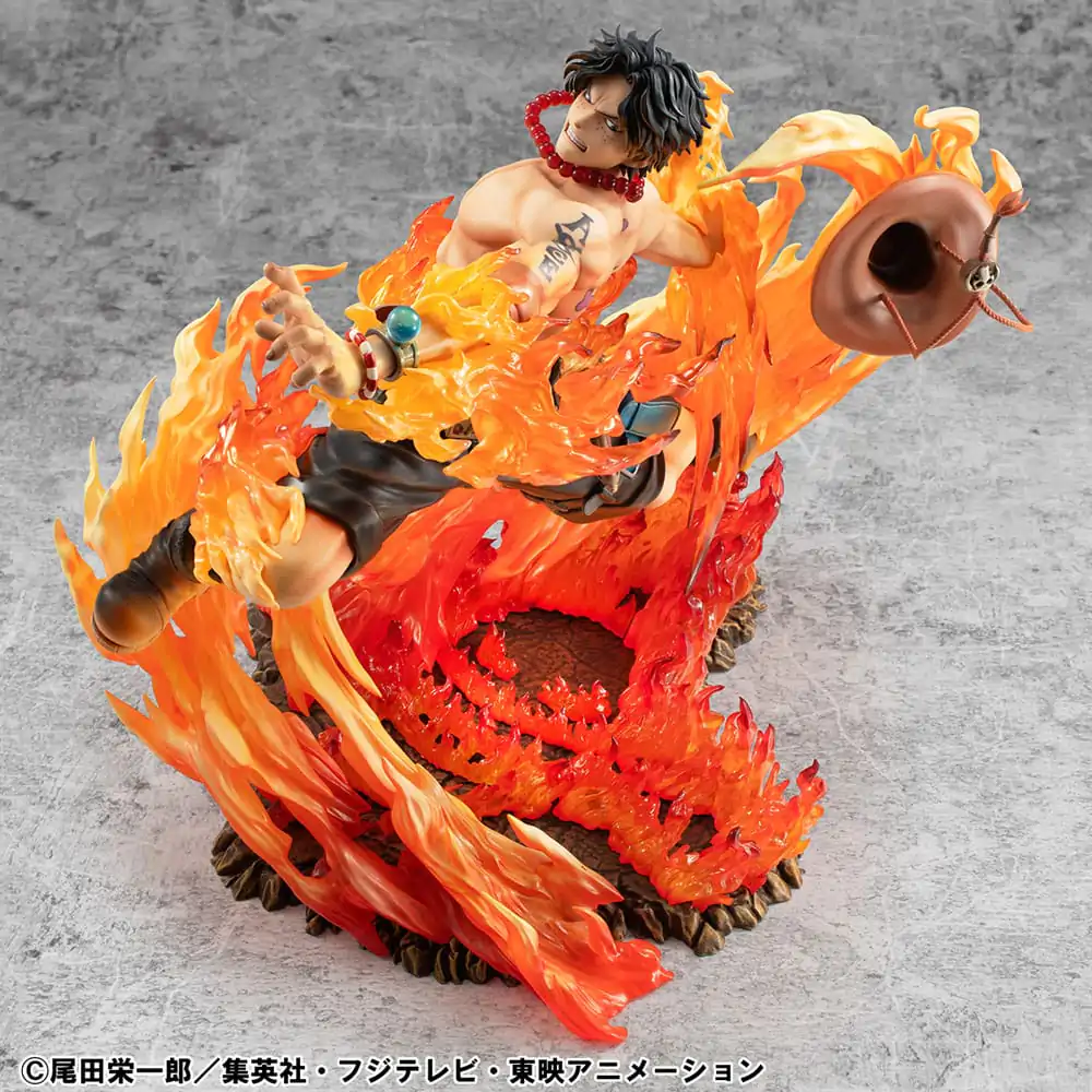 One Piece P.O.P NEO-Maximum PVC Statue Portgas D. Ace 15th Anniversary Super Limited Reprint Ver. 23 cm product photo