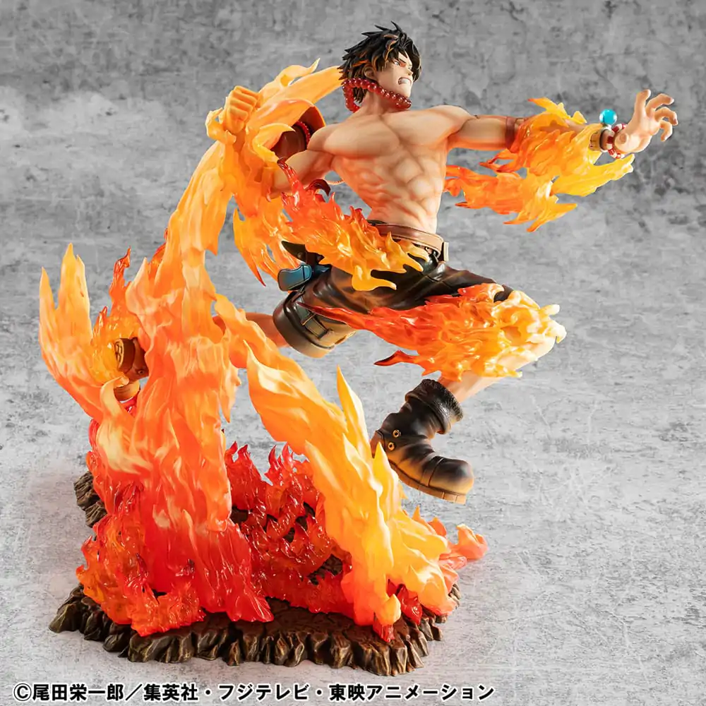 One Piece P.O.P NEO-Maximum PVC Statue Portgas D. Ace 15th Anniversary Super Limited Reprint Ver. 23 cm product photo