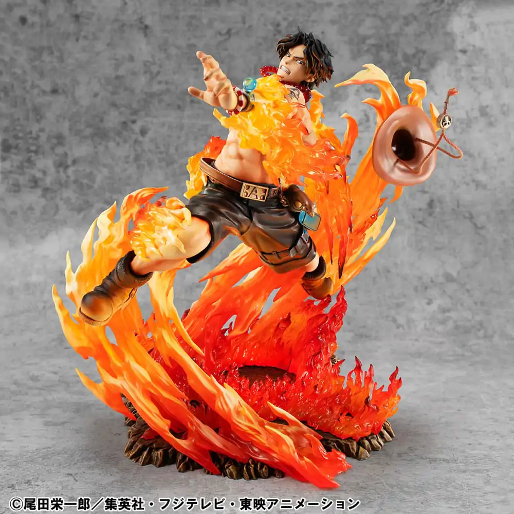 One Piece P.O.P NEO-Maximum PVC Statue Portgas D. Ace 15th Anniversary Super Limited Reprint Ver. 23 cm product photo