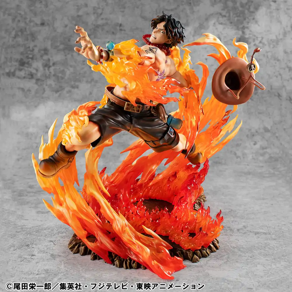 One Piece P.O.P NEO-Maximum PVC Statue Portgas D. Ace 15th Anniversary Super Limited Reprint Ver. 23 cm product photo