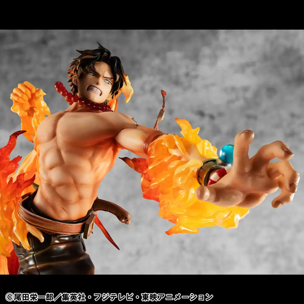 One Piece P.O.P NEO-Maximum PVC Statue Portgas D. Ace 15th Anniversary Super Limited Reprint Ver. 23 cm product photo
