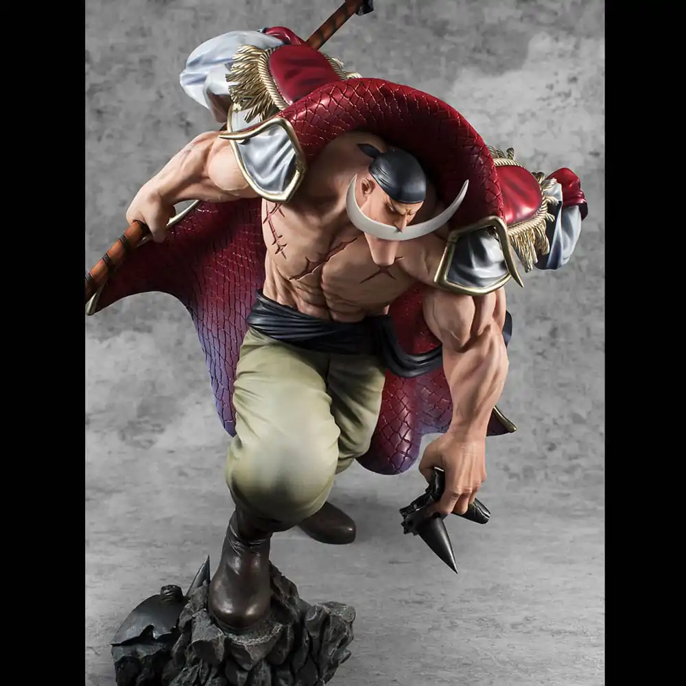 One Piece P.O.P NEO-Maximum PVC Statue White Beard Edward Newgate Super Limited Reprint Ver. 30 cm product photo