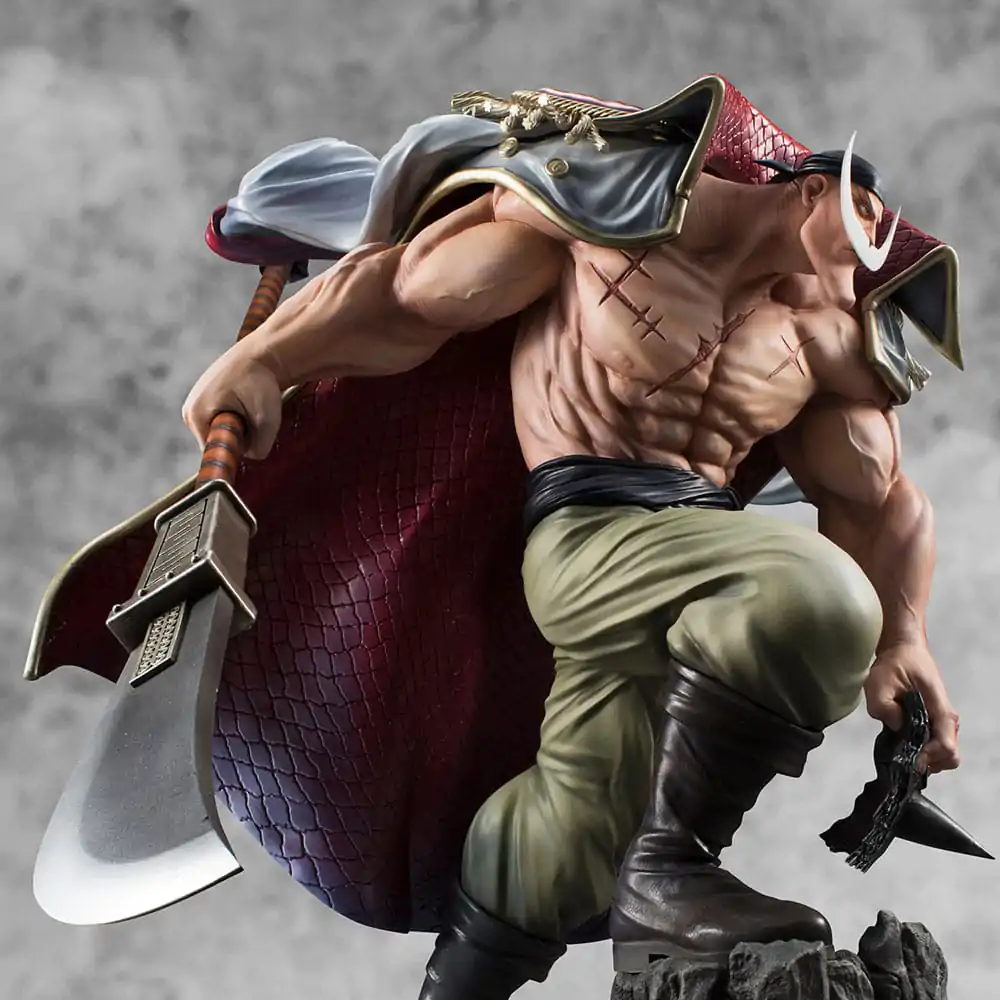 One Piece P.O.P NEO-Maximum PVC Statue White Beard Edward Newgate Super Limited Reprint Ver. 30 cm product photo