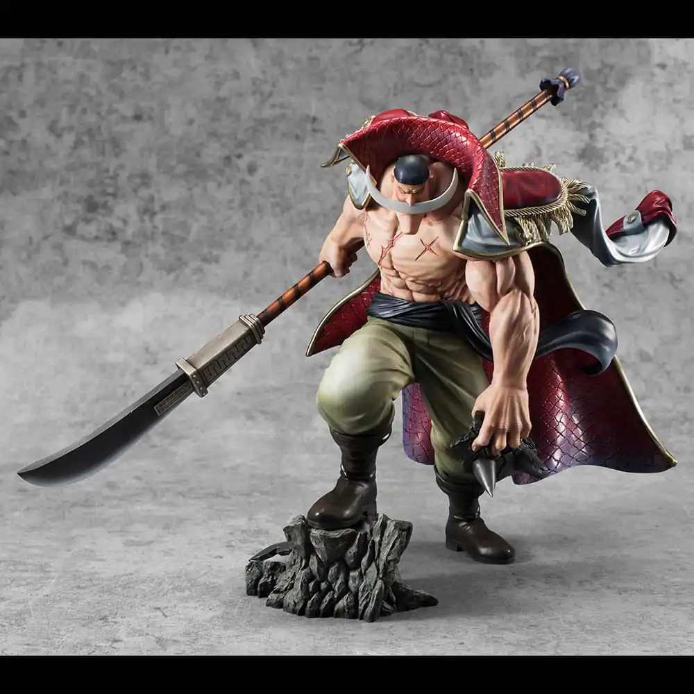 One Piece P.O.P NEO-Maximum PVC Statue White Beard Edward Newgate Super Limited Reprint Ver. 30 cm product photo