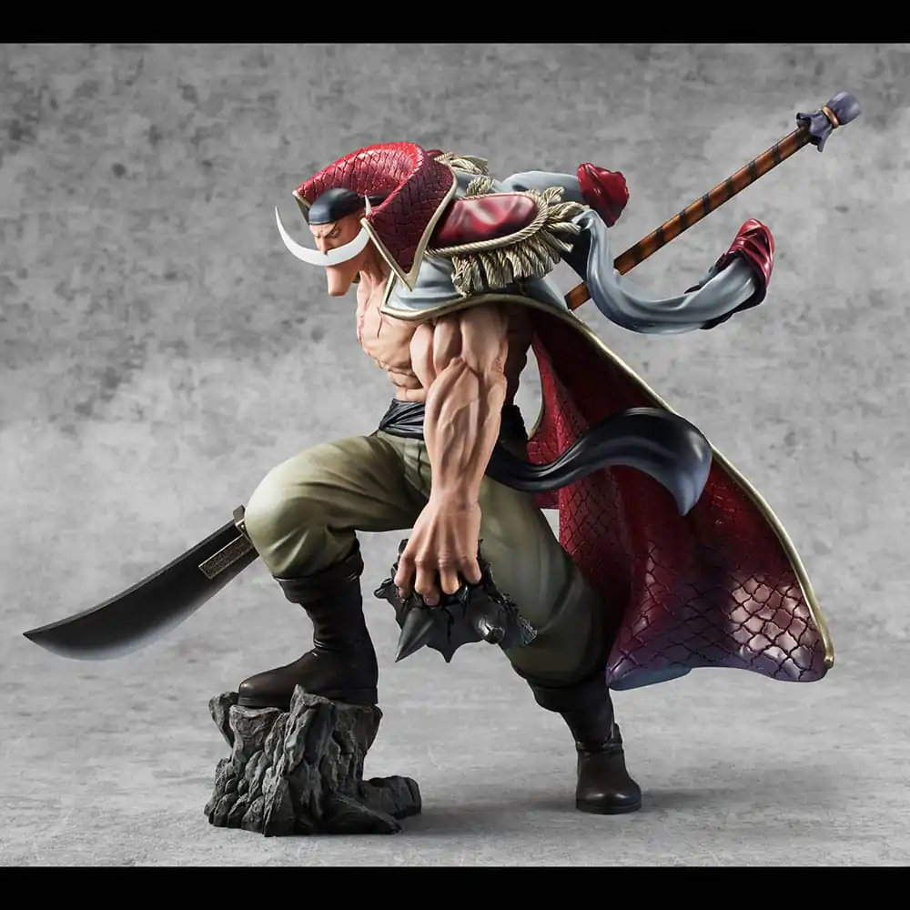 One Piece P.O.P NEO-Maximum PVC Statue White Beard Edward Newgate Super Limited Reprint Ver. 30 cm product photo