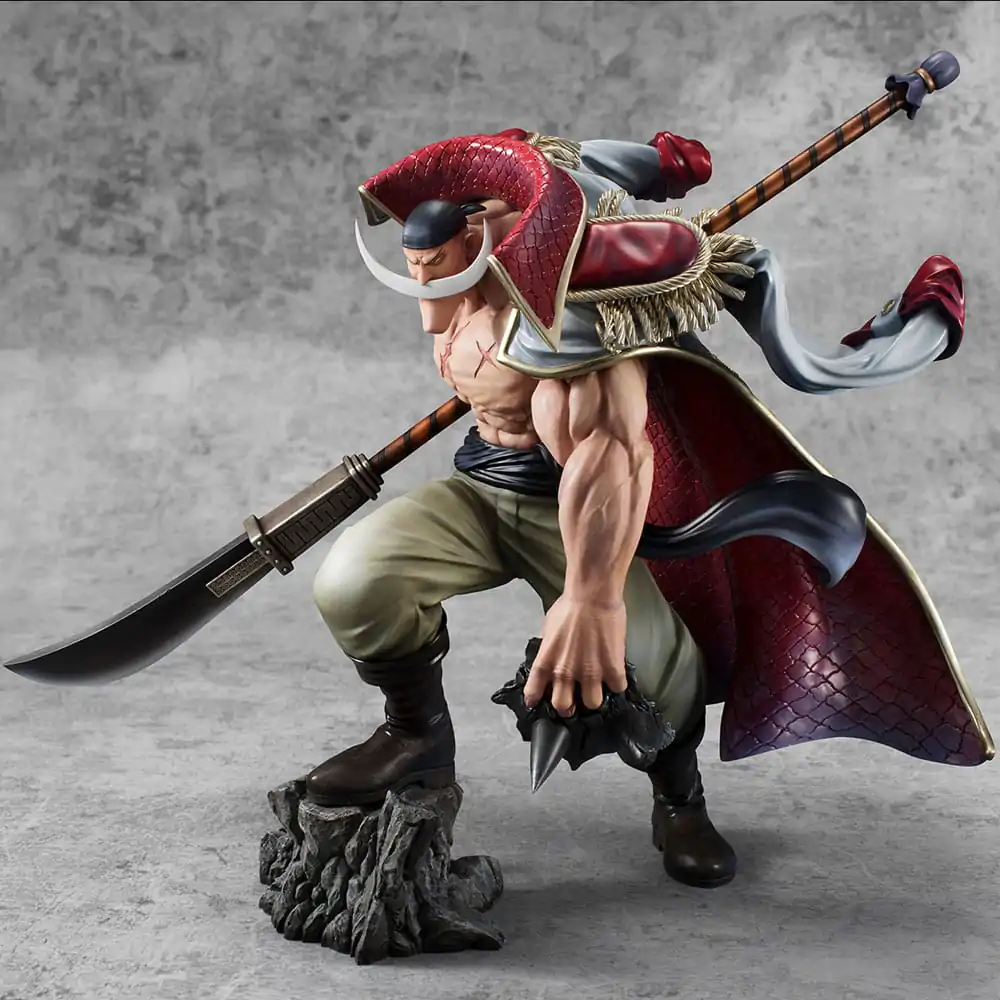 One Piece P.O.P NEO-Maximum PVC Statue White Beard Edward Newgate Super Limited Reprint Ver. 30 cm product photo