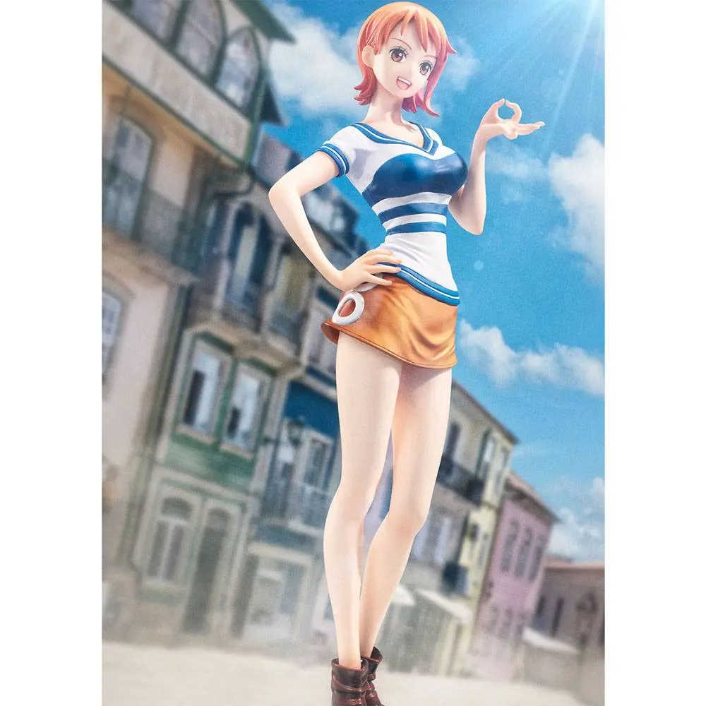 One Piece P.O.P PVC Statue Playback Memories Nami 23 cm product photo