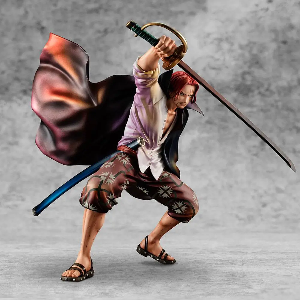 One Piece P.O.P PVC Statue Playback Memories Red-haired Shanks 21 cm termékfotó