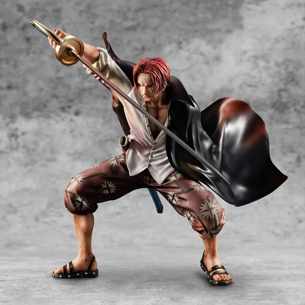 One Piece P.O.P PVC Statue Playback Memories Red-haired Shanks 21 cm termékfotó