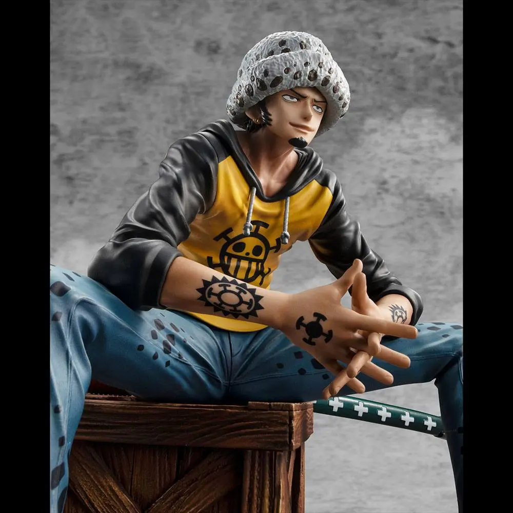 One Piece P.O.P PVC Statue Playback Memories Trafalgar Law 17 cm product photo