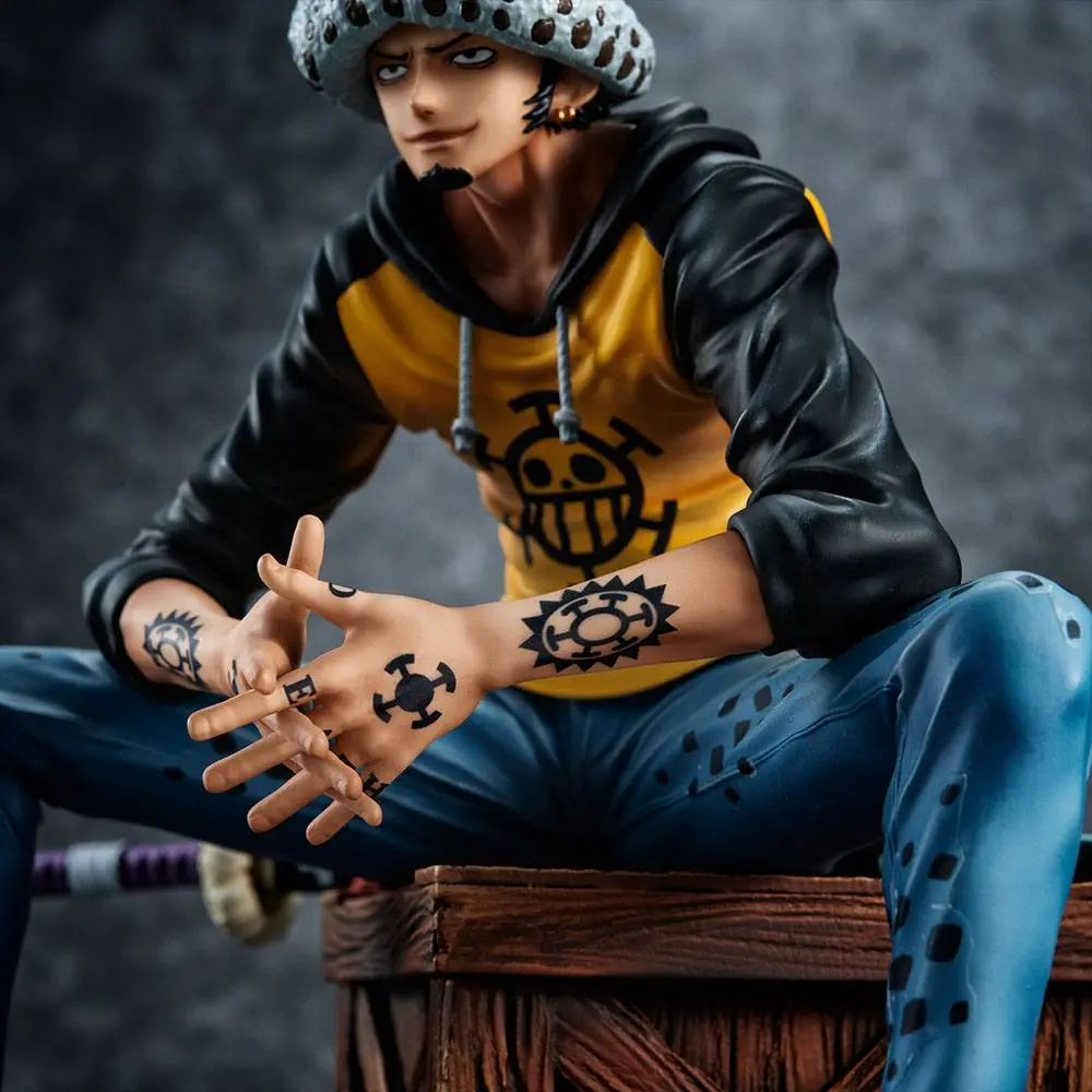 One Piece P.O.P PVC Statue Playback Memories Trafalgar Law 17 cm product photo