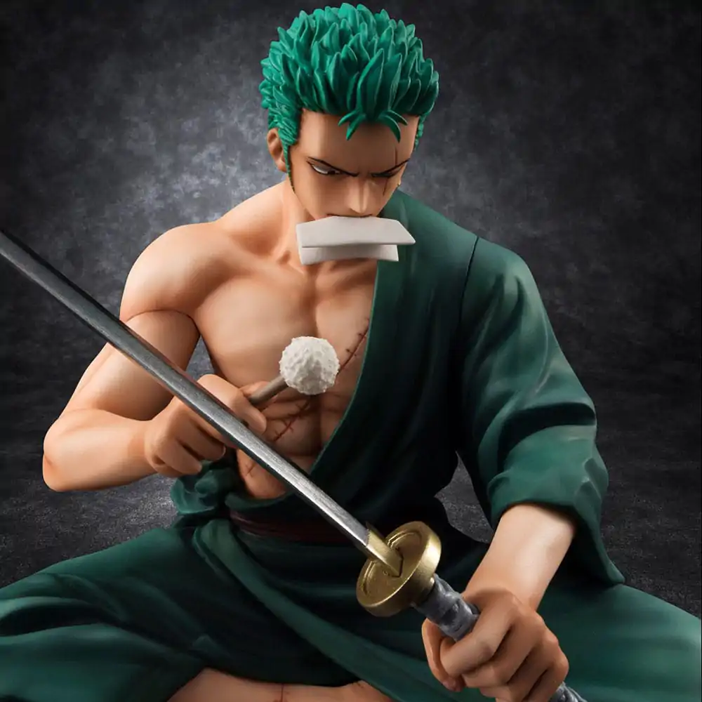 One Piece P.O.P S.O.C PVC Statue 1/8 Roronoa Zorro 13 cm termékfotó