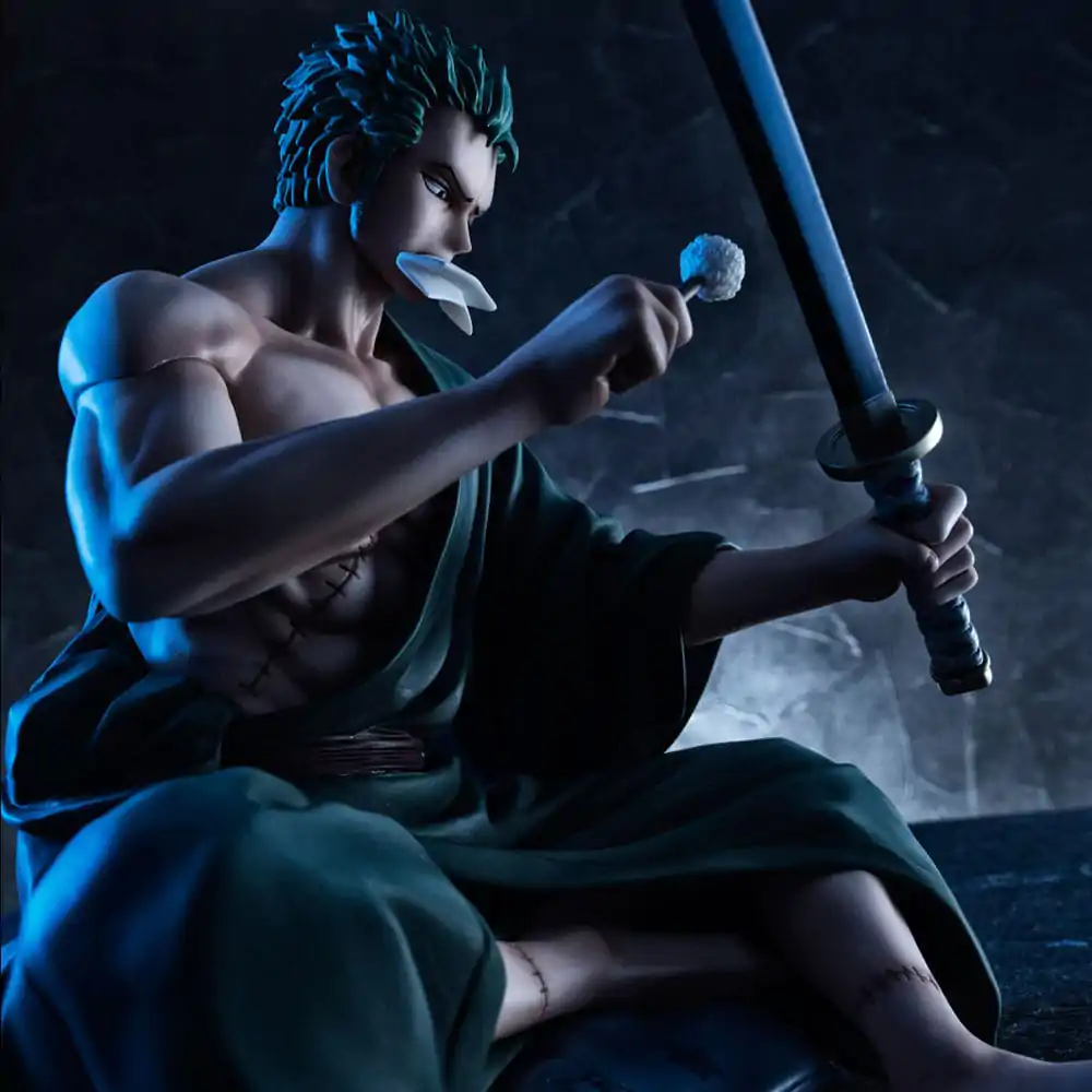 One Piece P.O.P S.O.C PVC Statue 1/8 Roronoa Zorro 13 cm termékfotó