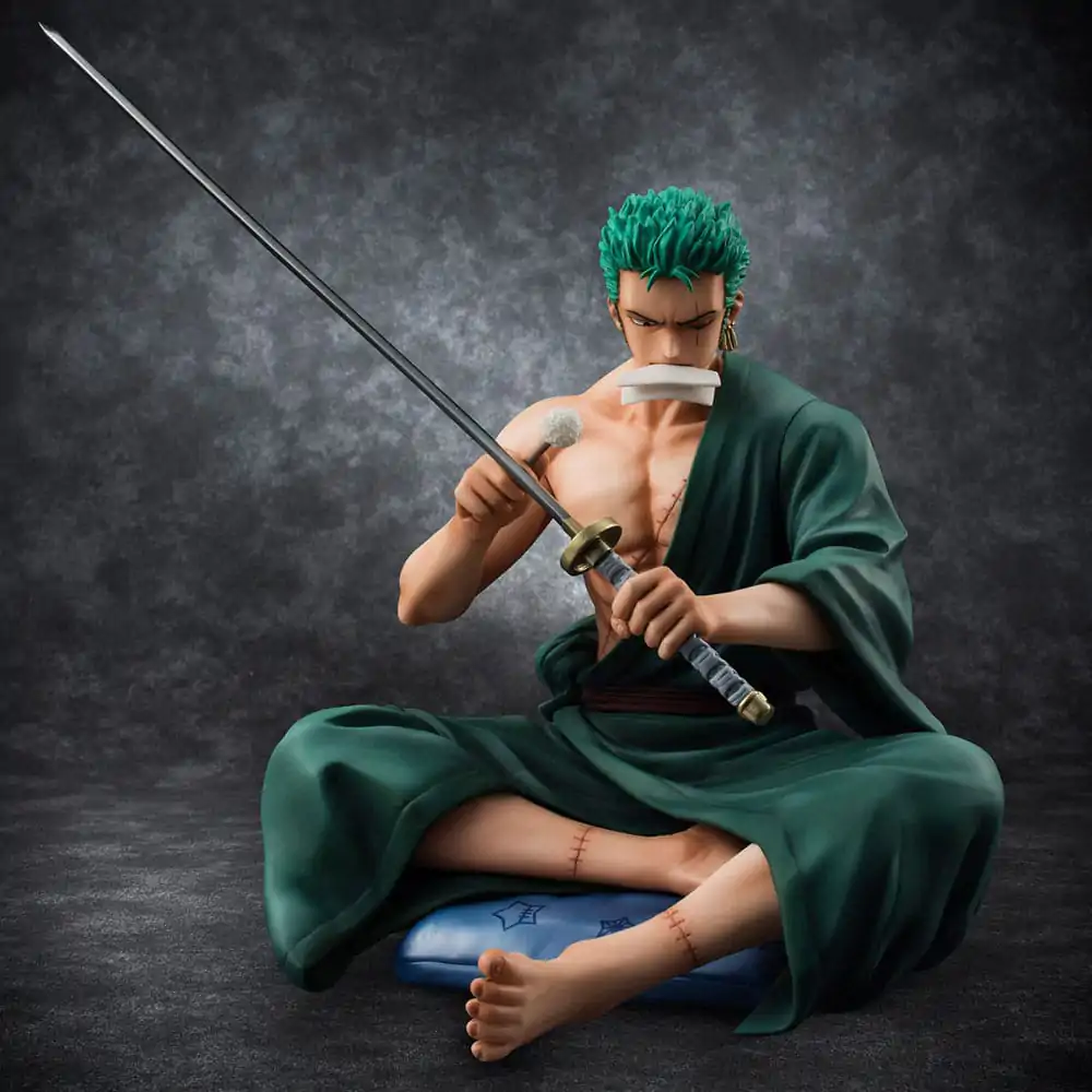 One Piece P.O.P S.O.C PVC Statue 1/8 Roronoa Zorro 13 cm termékfotó