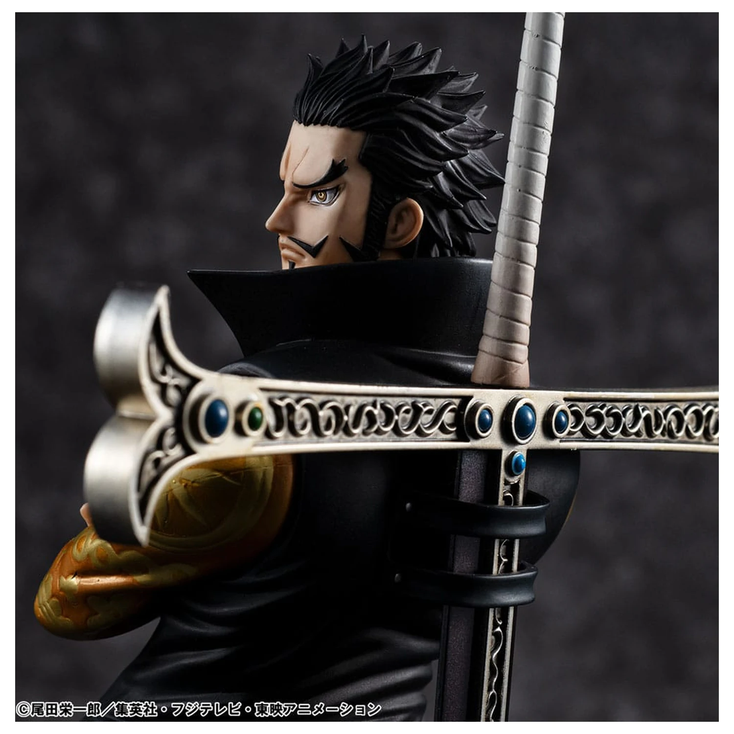 One Piece P.O.P SA-MAXIMUM PVC Statue Hawk Eye Dracule Mihawk Ver. R 29 cm product photo