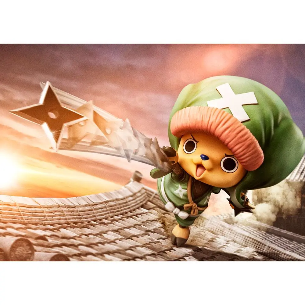 One Piece P.O.P PVC Statue Warriors Alliance Chopper 10 cm product photo