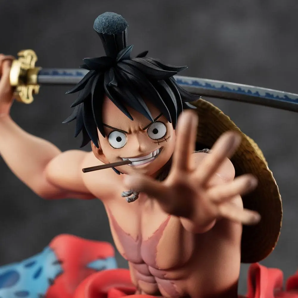 One Piece P.O.P PVC Statue Warriors Alliance Luffy Taro 17 cm product photo