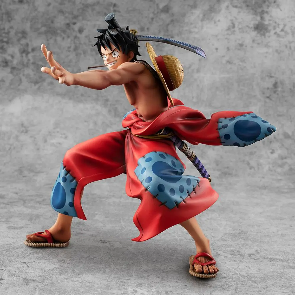 One Piece P.O.P PVC Statue Warriors Alliance Luffy Taro 17 cm product photo