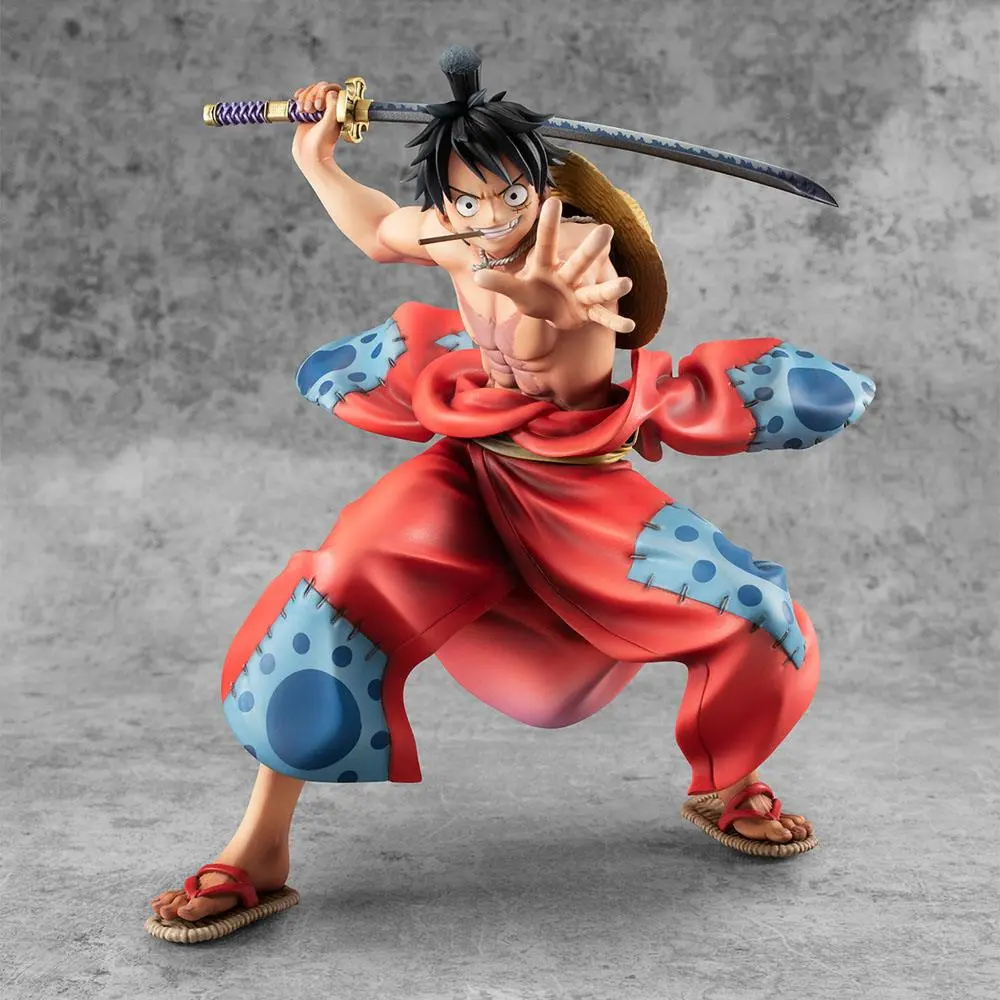 One Piece P.O.P PVC Statue Warriors Alliance Luffy Taro 17 cm product photo