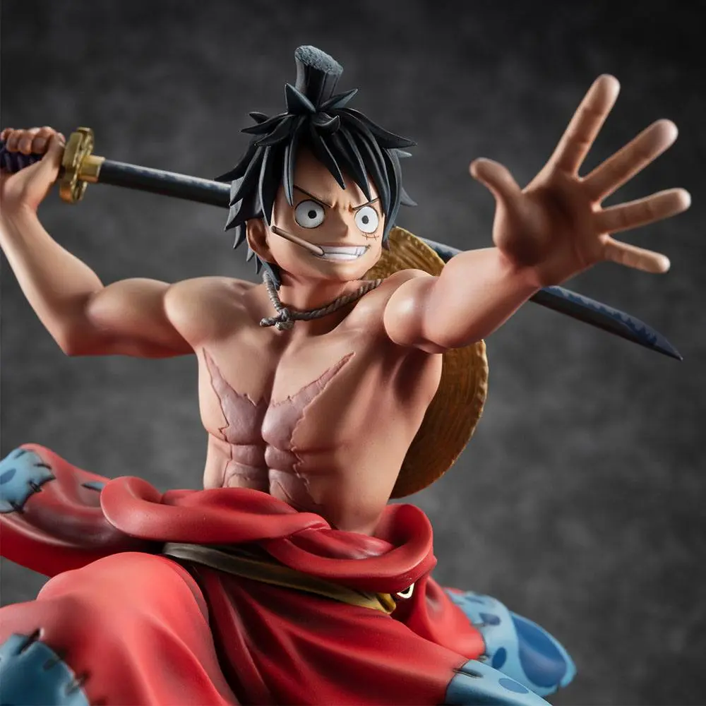 One Piece P.O.P PVC Statue Warriors Alliance Luffy Taro 17 cm product photo