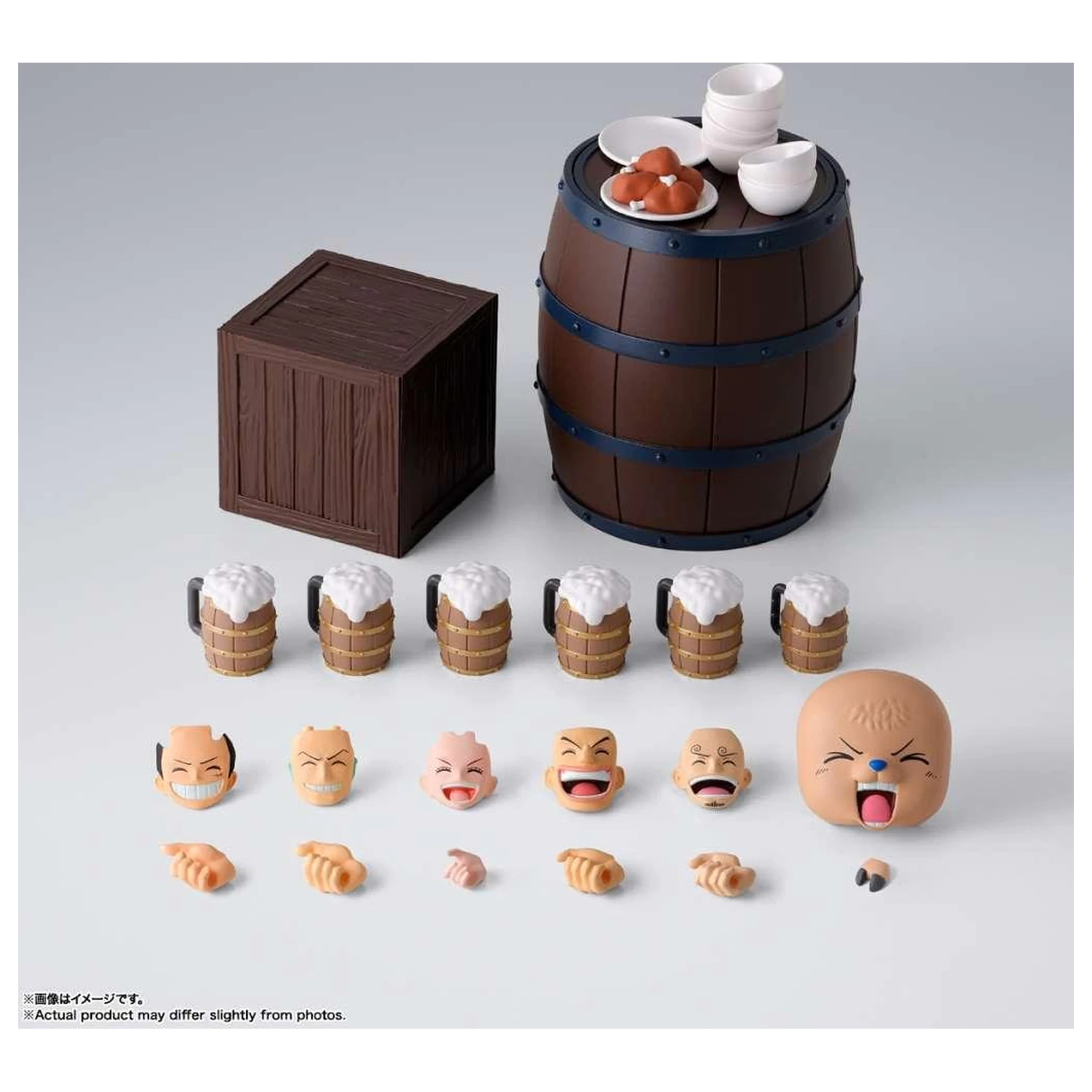 One Piece Party Time figure accessory pack S.H. Figuarts  product photo