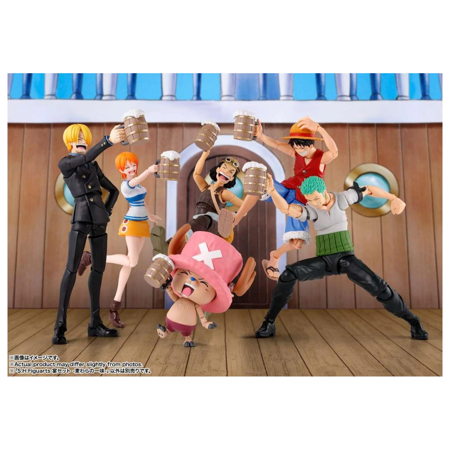 One Piece Party Time figure accessory pack S.H. Figuarts  product photo