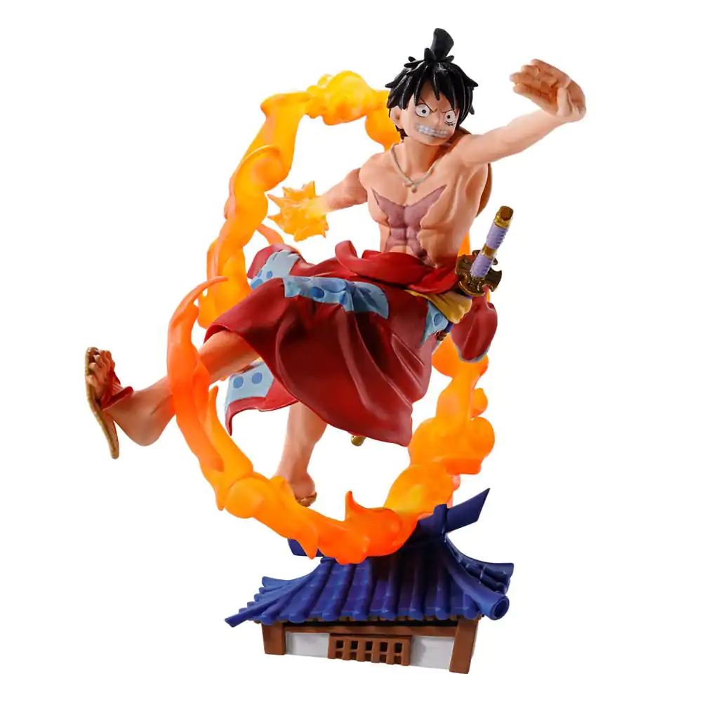 One Piece Petitrama PVC Mini Statue Logbox Re Birth Wano Kuni Vol. 1 Set 9 cm product photo