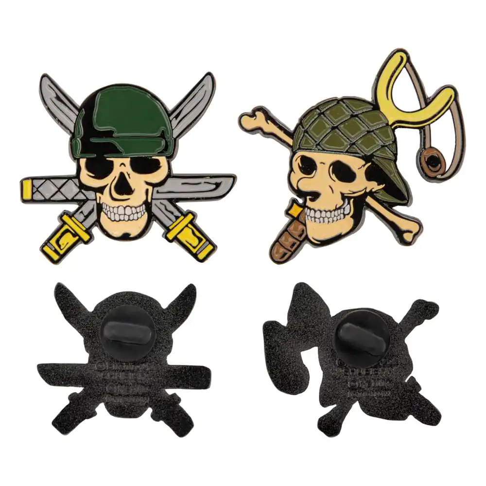 One Piece Pins 2-Pack Zoro & Usopp product photo