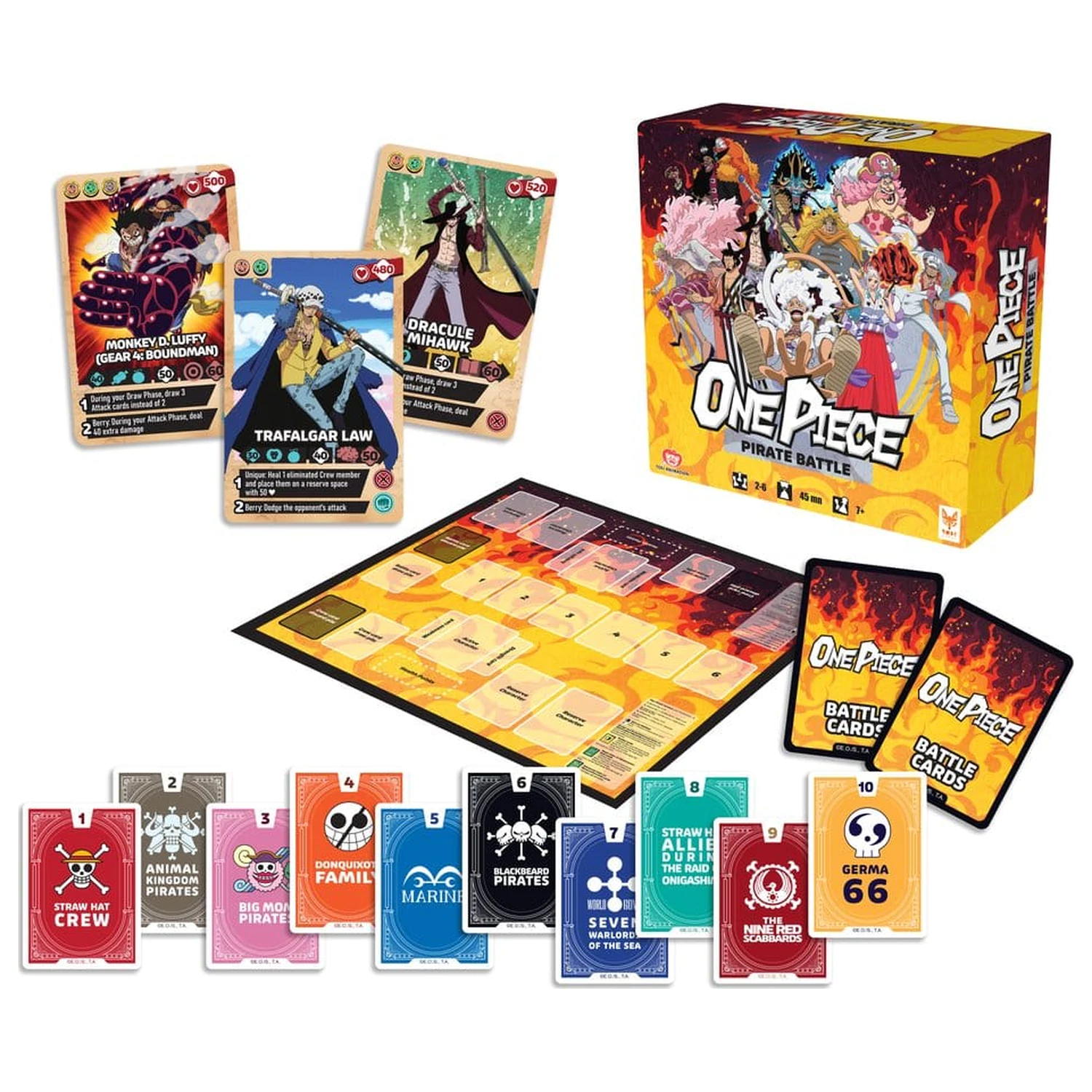 One Piece Board Game Pirate Battle *English Version* product photo