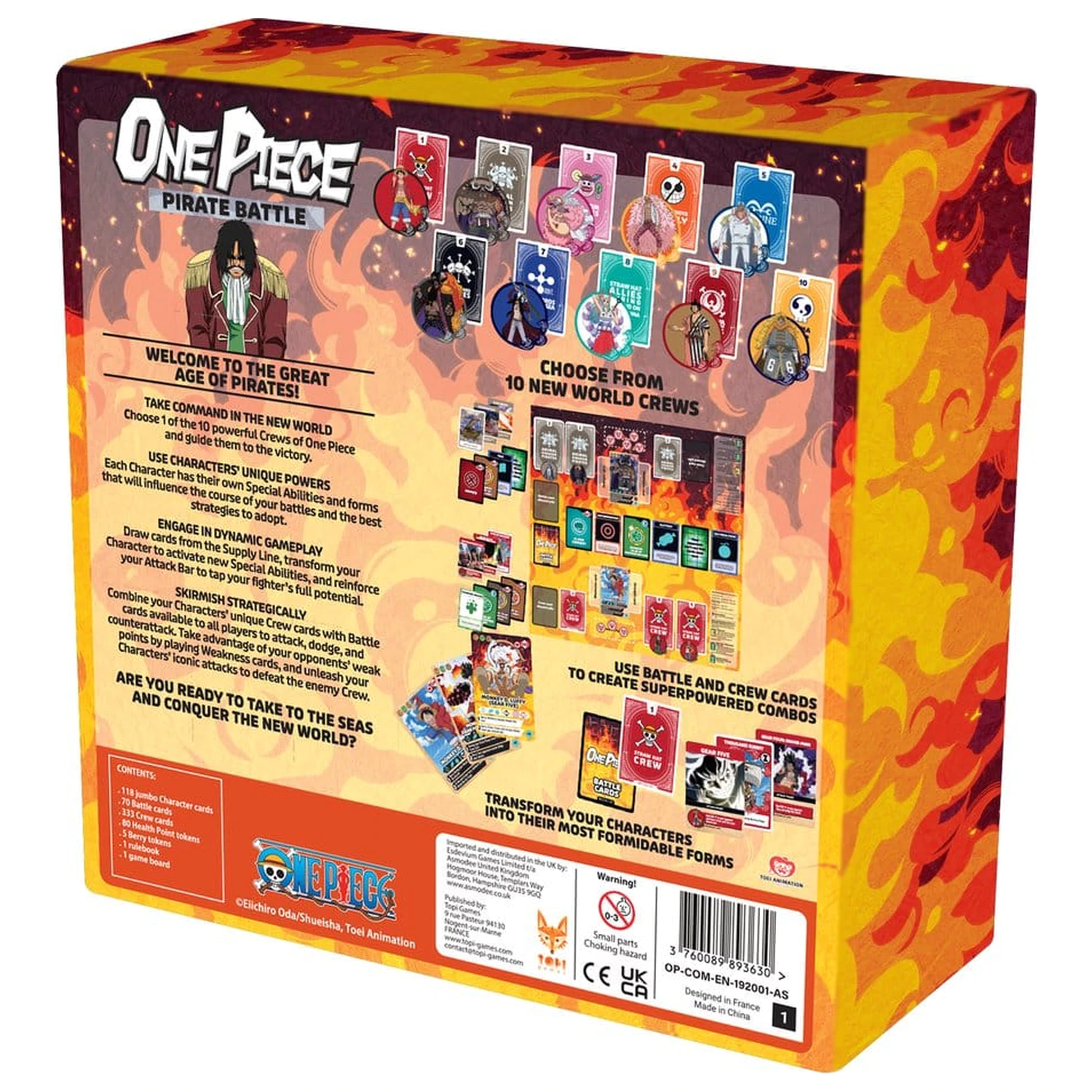 One Piece Board Game Pirate Battle *English Version* product photo