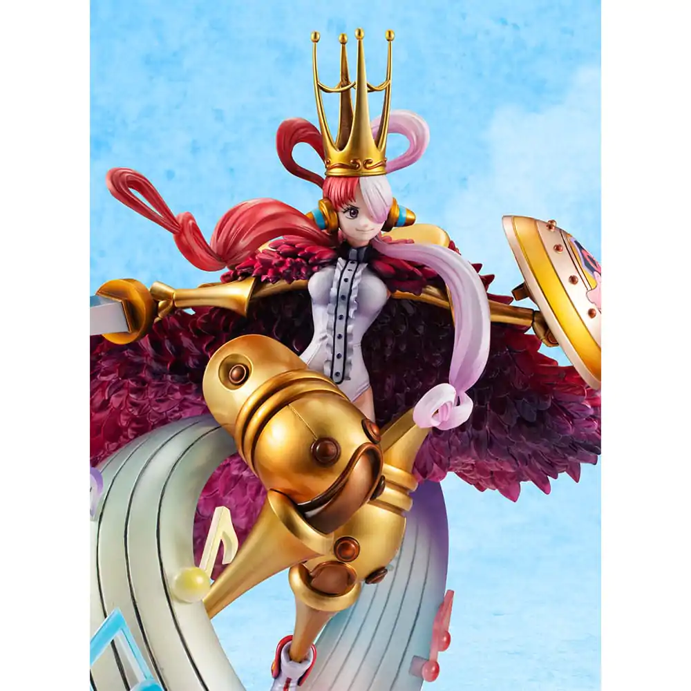 One Piece Red Maximum Portrait Of Pirates PVC Statue Uta I´m Invincible 29 cm termékfotó