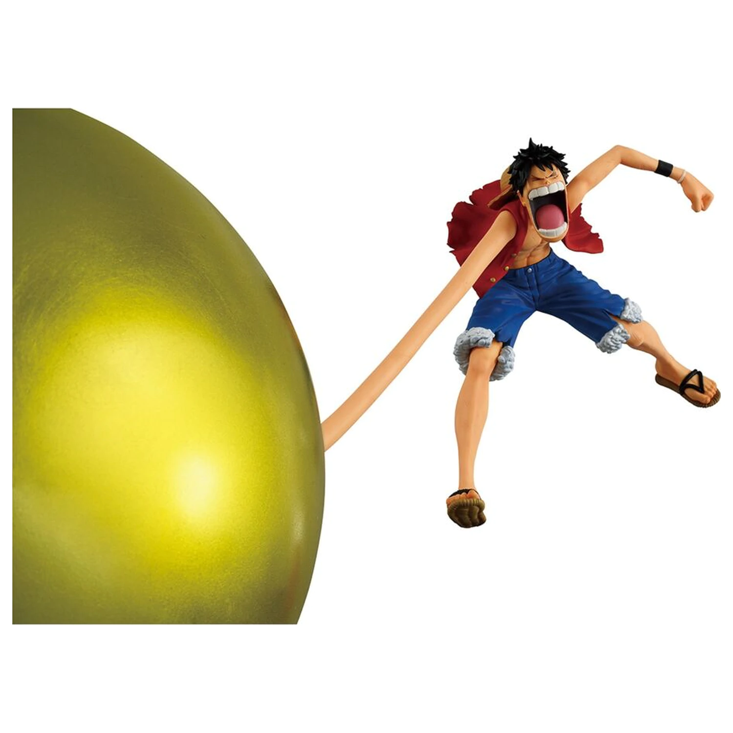 One Piece Playing Love Song In The Sky Monkey D. Luffy Ichibansho figure 36cm product photo