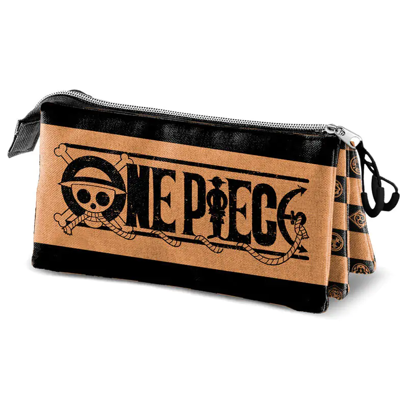 One Piece Plus Chess triple pencil case product photo