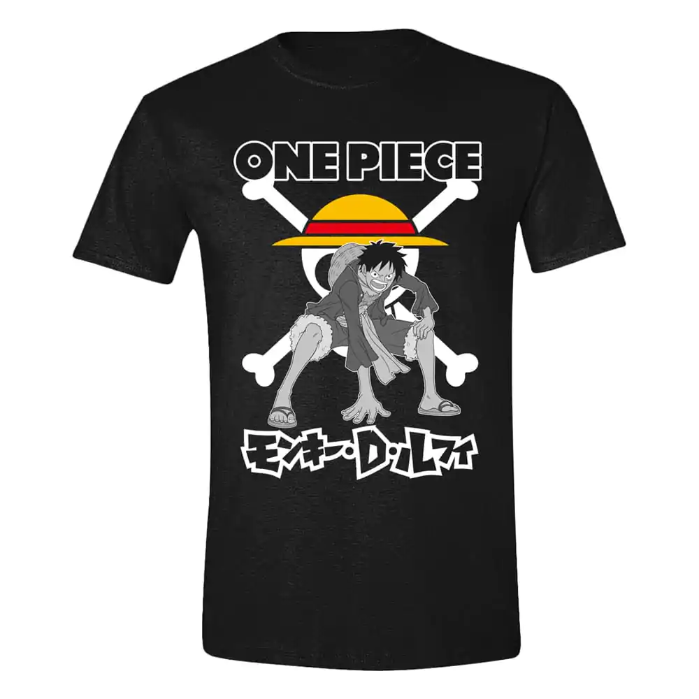 One Piece T-Shirt Luffy Skull termékfotó