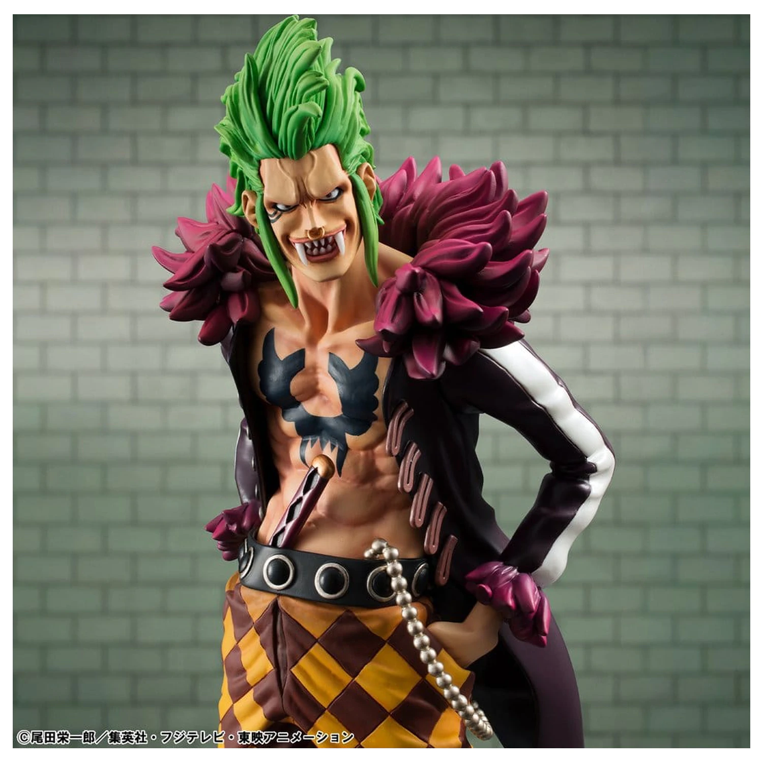 One Piece Portrait.Of.Pirates "Limited Edition" PVC Figure Bartolomeo the Cannibal (Limited Repeat) product photo