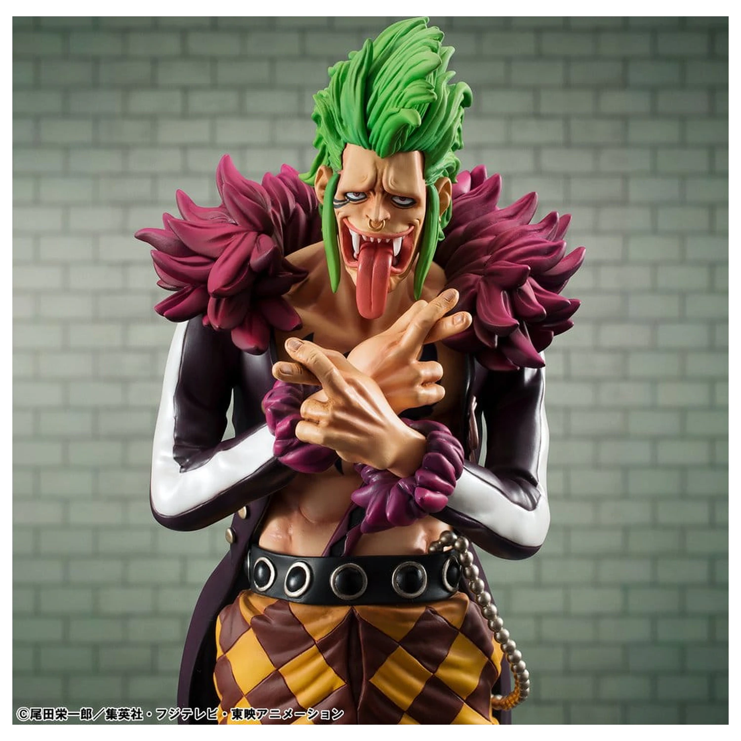 One Piece Portrait.Of.Pirates "Limited Edition" PVC Figure Bartolomeo the Cannibal (Limited Repeat) product photo